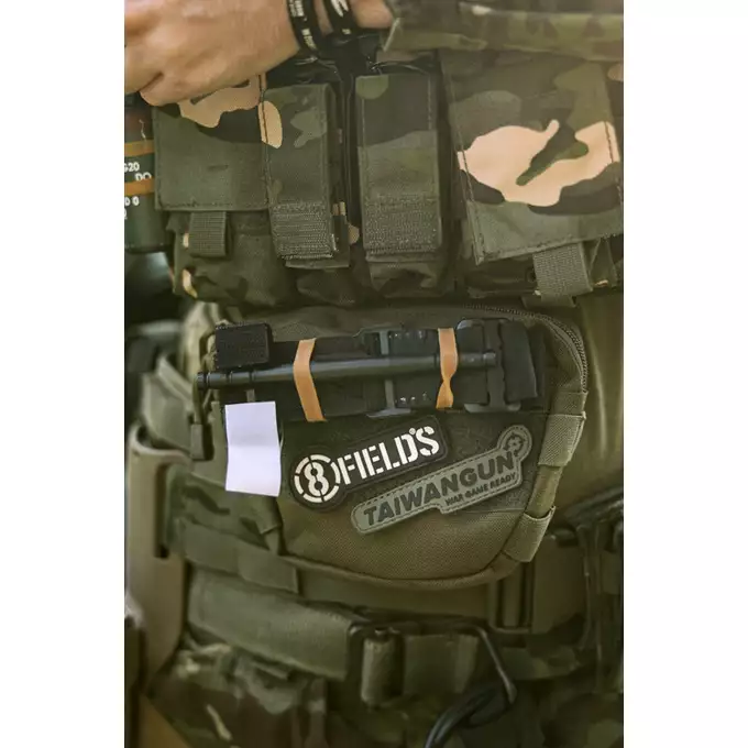 [Zestaw] Buckle Up Assault Plate Carrier Cummerbund - Olive [8FIELDS] + Ładownica Under Zip Pouch do kamizelek - OD [8FIELDS] + SZTURMOWY PANEL NA PLECY MOD.3 - Olive [8FIELDS] + Buckle Up potrójna ładownica na magazynki SR25/AR-10/M14/SCAR-H - OD