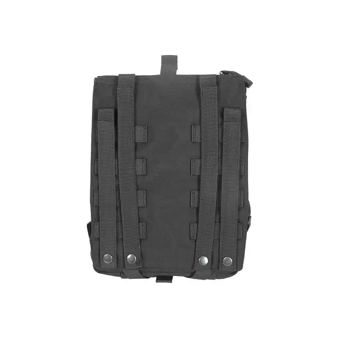 [Zestaw] Buckle Up Assault Plate Carrier Cummerbund - Black [8FIELDS] + Ładownica Under Zip Pouch do kamizelek - Black [8FIELDS] + SZTURMOWY PANEL NA PLECY MOD.3 - Black [8FIELDS] + Buckle Up potrójna ładownica karabinowo-pistoletowa 5.56/9mm - BK