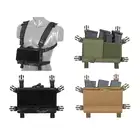 [Zestaw] Hybrydowy Chest Rig - MB [8FIELDS] + Podwójna wkładka na magazynki karabinowe AR-10/SR25 - Black [8FIELDS]