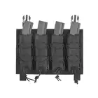 [Zestaw] Buckle Up Assault Plate Carrier Cummerbund - Black [8FIELDS] + Ładownica Under Zip Pouch do kamizelek - Black [8FIELDS] + SZTURMOWY PANEL NA PLECY MOD.3 - Black [8FIELDS] + Szybka poczwórna ładownica BUCKLE UP na magazynki MP5/SMG/UTR45 - Black