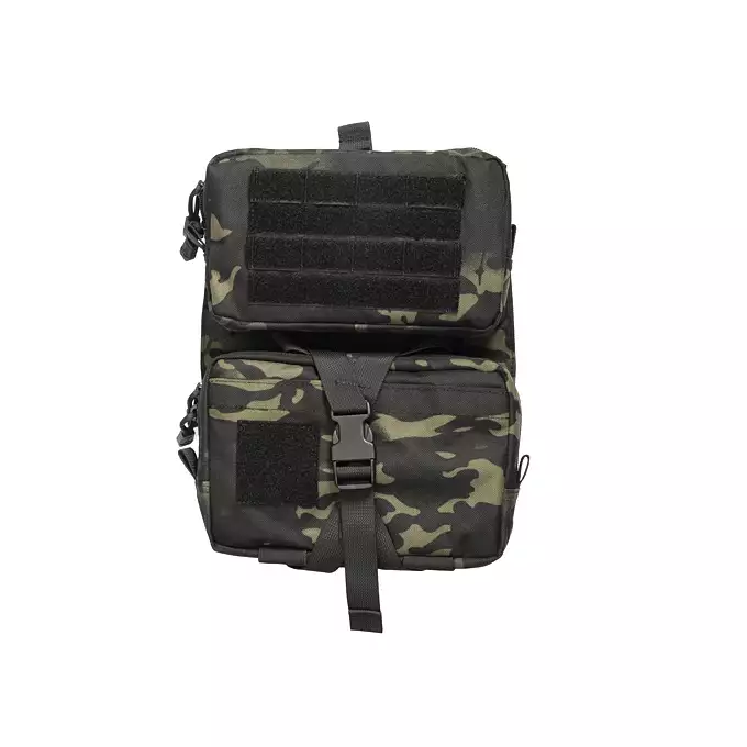[Zestaw] Buckle Up Assault Plate Carrier Cummerbund - MB [8FIELDS] + Ładownica Under Zip Pouch do kamizelek - MB [8FIELDS] + SZTURMOWY PANEL NA PLECY MOD.3 - MB [8FIELDS] + Buckle Up potrójna ładownica karabinowo-pistoletowa 5.56/9mm - MB