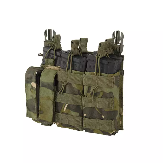 [Zestaw] Buckle Up Assault Plate Carrier Cummerbund - MT [8FIELDS] + Ładownica Under Zip Pouch do kamizelek - MT [8FIELDS] + SZTURMOWY PANEL NA PLECY MOD.3  - MT [8FIELDS] + Buckle Up potrójna ładownica karabinowo-pistoletowa 5.56/9mm - MT