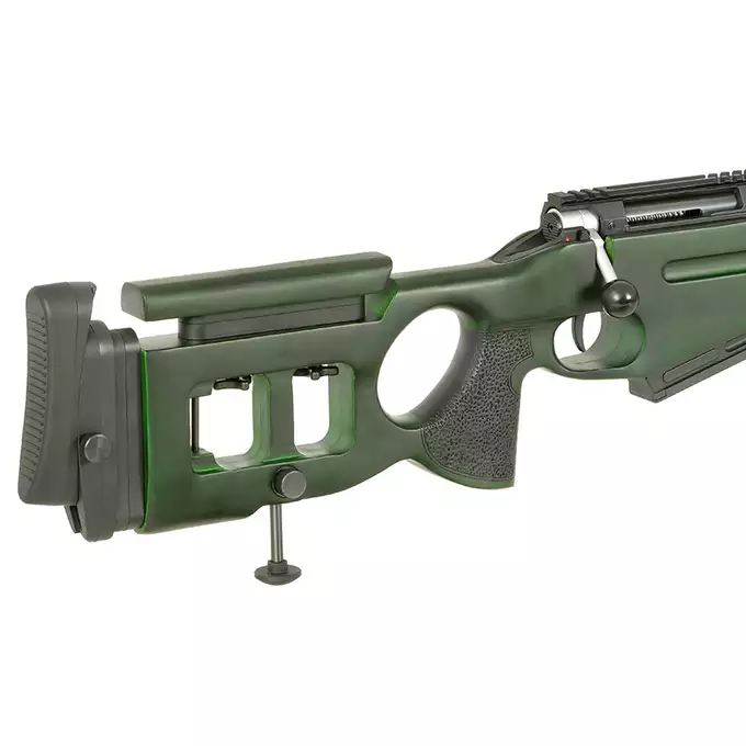 [Zestaw] Replika karabinu powtarzalnego SV-98 - Real Wood [S&amp;T] + Magazynek do SV-98 S&amp;T na 45 kulek - Czarny [S&amp;T]