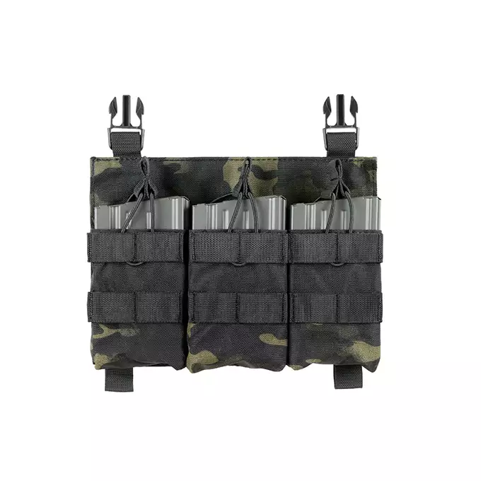 [Zestaw] Buckle Up Assault Plate Carrier Cummerbund - MB [8FIELDS] + Ładownica Under Zip Pouch do kamizelek - MB [8FIELDS] + SZTURMOWY PANEL NA PLECY MOD.3 - MB [8FIELDS] + Buckle Up potrójna ładownica na magazynki SR25/AR-10/M14/SCAR-H - MB