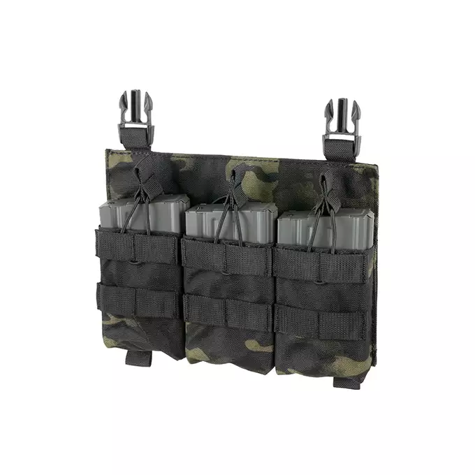 [Zestaw] Buckle Up Assault Plate Carrier Cummerbund - MB [8FIELDS] + Ładownica Under Zip Pouch do kamizelek - MB [8FIELDS] + SZTURMOWY PANEL NA PLECY MOD.3 - MB [8FIELDS] + Buckle Up potrójna ładownica na magazynki SR25/AR-10/M14/SCAR-H - MB