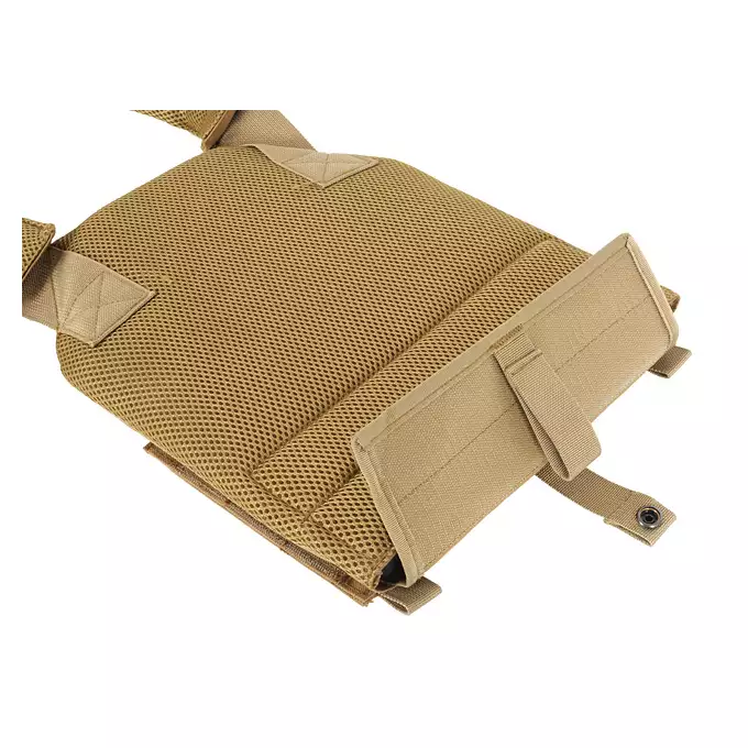 [Zestaw] Buckle Up Assault Plate Carrier Cummerbund - Coyote [8FIELDS] + Ładownica Under Zip Pouch do kamizelek - TAN [8FIELDS] + SZTURMOWY PANEL NA PLECY MOD.3 -TAN [8FIELDS] + Szybka poczwórna ładownica BUCKLE UP na magazynki MP5/SMG/UTR45 - Coyote [8FIELDS]