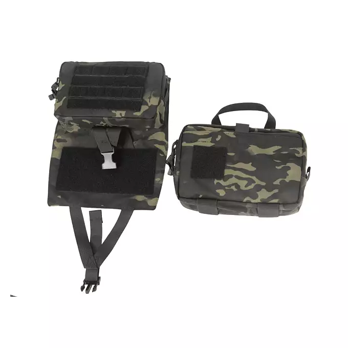 [Zestaw] Buckle Up Assault Plate Carrier Cummerbund - MB [8FIELDS] + Ładownica Under Zip Pouch do kamizelek - MB [8FIELDS] + SZTURMOWY PANEL NA PLECY MOD.3 - MB [8FIELDS] + Szybka poczwórna ładownica BUCKLE UP na magazynki MP5/SMG/UTR45 - MB [8FIELDS]