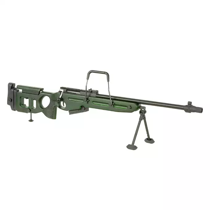 [Zestaw] Replika karabinu powtarzalnego SV-98 - Real Wood [S&amp;T] + Magazynek do SV-98 S&amp;T na 45 kulek - Czarny [S&amp;T]