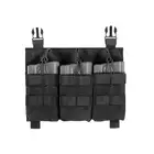 [Zestaw] Buckle Up Assault Plate Carrier Cummerbund - Black [8FIELDS] + Ładownica Under Zip Pouch do kamizelek - Black [8FIELDS] + SZTURMOWY PANEL NA PLECY MOD.3 - Black [8FIELDS] + Buckle Up potrójna ładownica na magazynki SR25/AR-10/M14/SCAR-H - BK