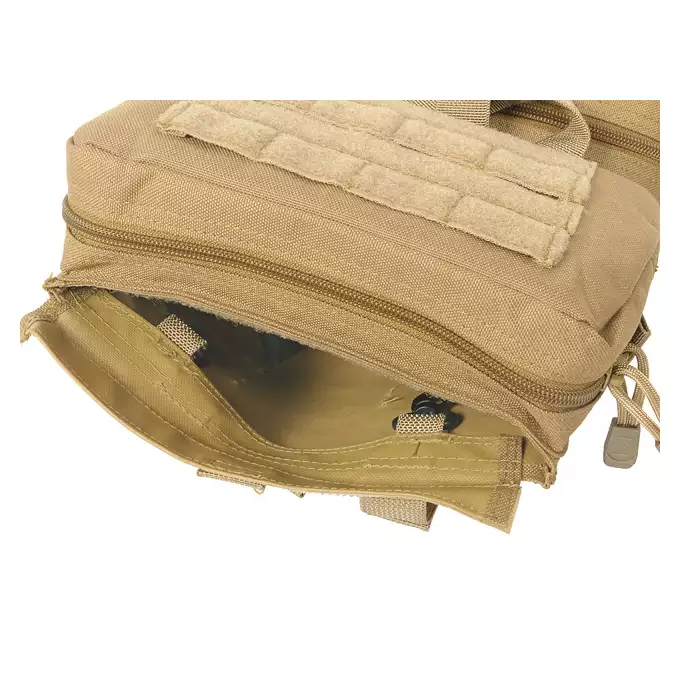 [Zestaw] Buckle Up Assault Plate Carrier Cummerbund - Coyote [8FIELDS] + Ładownica Under Zip Pouch do kamizelek - TAN [8FIELDS] + SZTURMOWY PANEL NA PLECY MOD.3 -TAN [8FIELDS] + Szybka poczwórna ładownica BUCKLE UP na magazynki MP5/SMG/UTR45 - Coyote [8FIELDS]