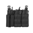 [Zestaw] Buckle Up Assault Plate Carrier Cummerbund - Black [8FIELDS] + Ładownica Under Zip Pouch do kamizelek - Black [8FIELDS] + SZTURMOWY PANEL NA PLECY MOD.3 - Black [8FIELDS] + Buckle Up potrójna ładownica karabinowo-pistoletowa 5.56/9mm - BK