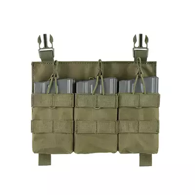[Zestaw] Buckle Up Assault Plate Carrier Cummerbund - Olive [8FIELDS] + Ładownica Under Zip Pouch do kamizelek - OD [8FIELDS] + SZTURMOWY PANEL NA PLECY MOD.3 - Olive [8FIELDS] + Buckle Up potrójna ładownica na magazynki SR25/AR-10/M14/SCAR-H - OD