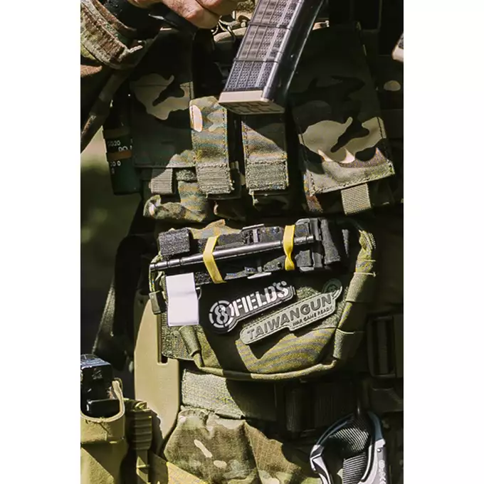 [Zestaw] Buckle Up Assault Plate Carrier Cummerbund - Olive [8FIELDS] + Ładownica Under Zip Pouch do kamizelek - OD [8FIELDS] + SZTURMOWY PANEL NA PLECY MOD.3 - Olive [8FIELDS] + Buckle Up kangurowy panel przedni - Olive [8FIELDS]