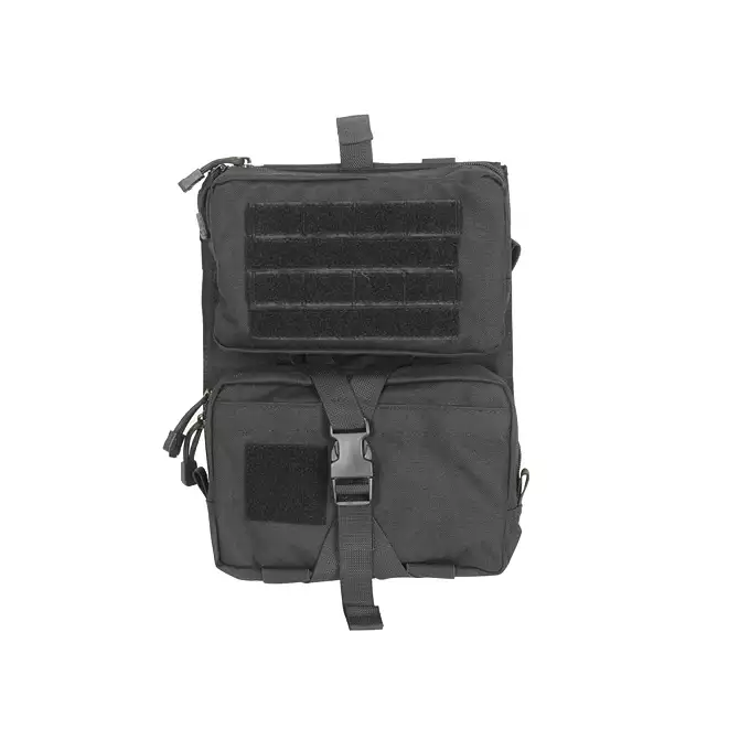 [Zestaw] Buckle Up Assault Plate Carrier Cummerbund - Black [8FIELDS] + Ładownica Under Zip Pouch do kamizelek - Black [8FIELDS] + SZTURMOWY PANEL NA PLECY MOD.3 - Black [8FIELDS] + Szybka poczwórna ładownica BUCKLE UP na magazynki MP5/SMG/UTR45 - Black