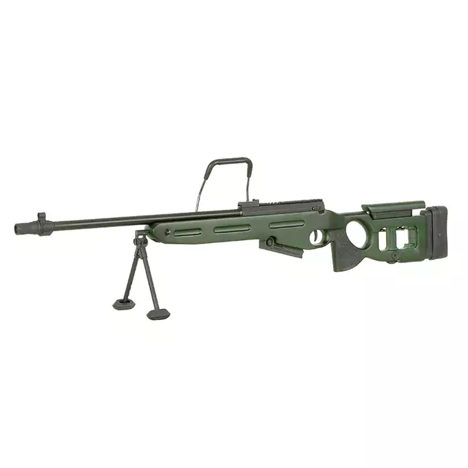 [Zestaw] Replika karabinu powtarzalnego SV-98 - Real Wood [S&amp;T] + Magazynek do SV-98 S&amp;T na 45 kulek - Czarny [S&amp;T]