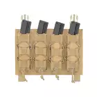 [Zestaw] Buckle Up Assault Plate Carrier Cummerbund - Coyote [8FIELDS] + Ładownica Under Zip Pouch do kamizelek - TAN [8FIELDS] + SZTURMOWY PANEL NA PLECY MOD.3 -TAN [8FIELDS] + Szybka poczwórna ładownica BUCKLE UP na magazynki MP5/SMG/UTR45 - Coyote [8FIELDS]
