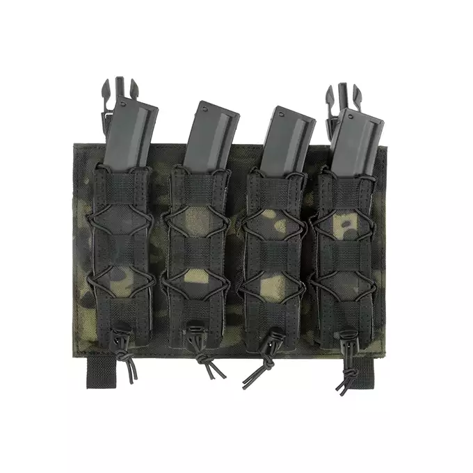 [Zestaw] Buckle Up Assault Plate Carrier Cummerbund - MB [8FIELDS] + Ładownica Under Zip Pouch do kamizelek - MB [8FIELDS] + SZTURMOWY PANEL NA PLECY MOD.3 - MB [8FIELDS] + Szybka poczwórna ładownica BUCKLE UP na magazynki MP5/SMG/UTR45 - MB [8FIELDS]