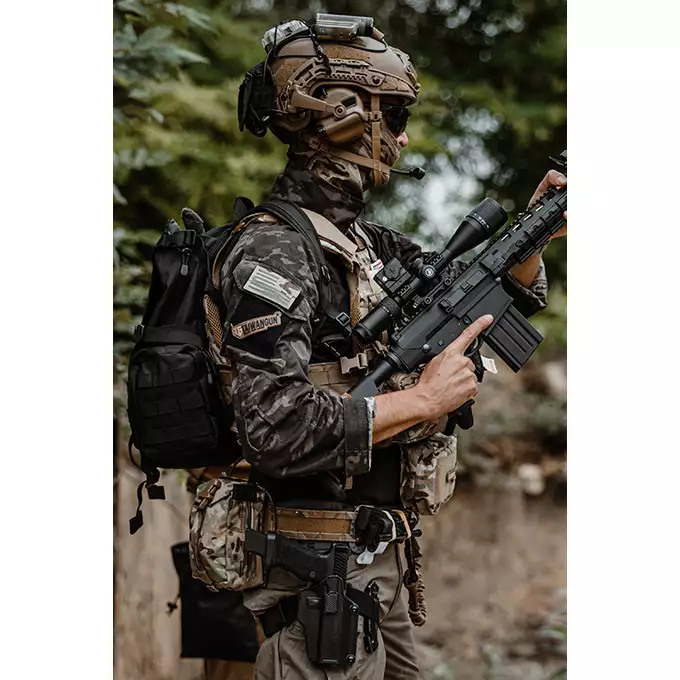 [Zestaw] Buckle Up Assault Plate Carrier Cummerbund - Multicamo [8FIELDS] + Ładownica Under Zip Pouch do kamizelek - Multicamo [8FIELDS] + SZTURMOWY PANEL NA PLECY MOD.3 -  Multicamo [8FIELDS] + Buckle Up potrójna ładownica karabinowo-pistoletowa 5.56/9mm - MC