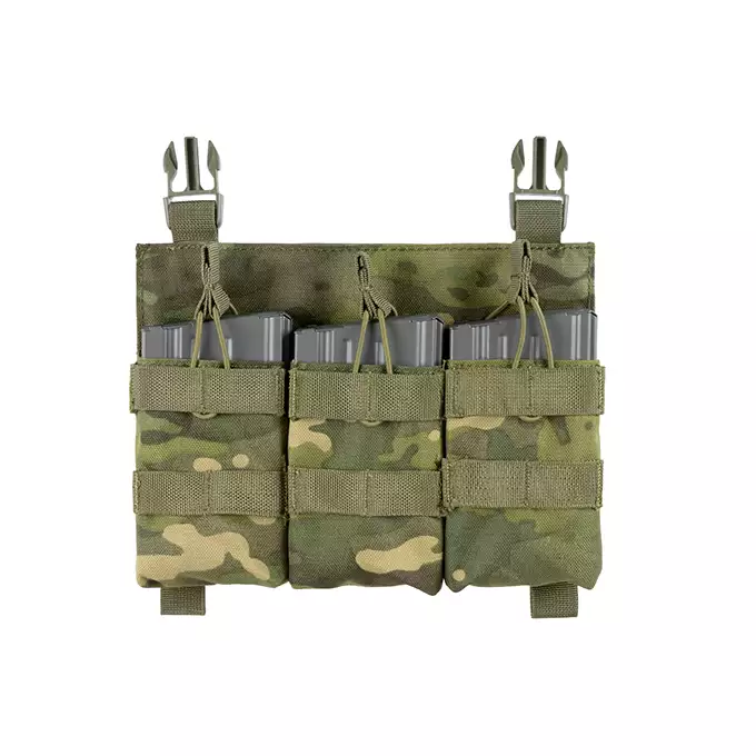[Zestaw] Buckle Up Assault Plate Carrier Cummerbund - MT [8FIELDS] + Ładownica Under Zip Pouch do kamizelek - MT [8FIELDS] + SZTURMOWY PANEL NA PLECY MOD.3  - MT [8FIELDS] + Buckle Up potrójna ładownica na magazynki SR25/AR-10/M14/SCAR-H - MT