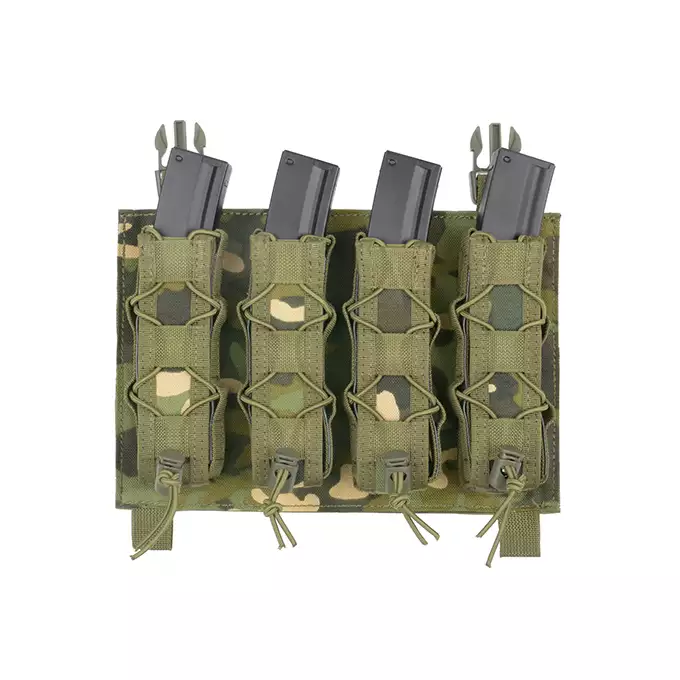 [Zestaw] Buckle Up Assault Plate Carrier Cummerbund - MT [8FIELDS] + Ładownica Under Zip Pouch do kamizelek - MT [8FIELDS] + SZTURMOWY PANEL NA PLECY MOD.3  - MT [8FIELDS] + Szybka poczwórna ładownica BUCKLE UP na magazynki MP5/SMG/UTR45 - MT [8FIELDS]