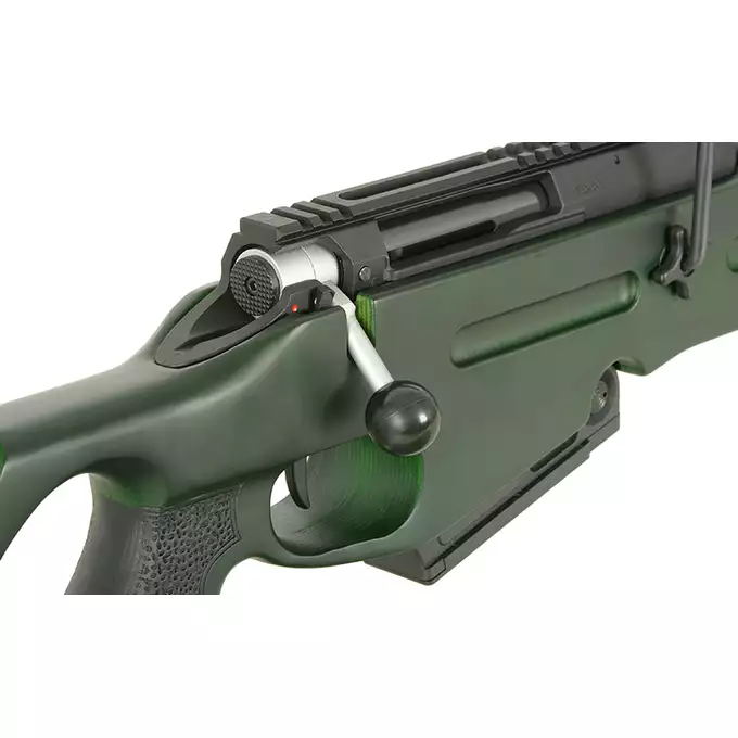 [Zestaw] Replika karabinu powtarzalnego SV-98 - Real Wood [S&amp;T] + Magazynek do SV-98 S&amp;T na 45 kulek - Czarny [S&amp;T]