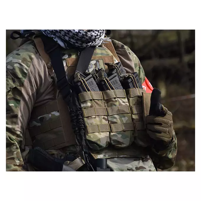 [Zestaw] Jump Plate Carrier Cummerbund - MT [8FIELDS] + SZTURMOWY PANEL NA PLECY MOD.3  - MT [8FIELDS] + Ładownica Under Zip Pouch do kamizelek - MT [8FIELDS]