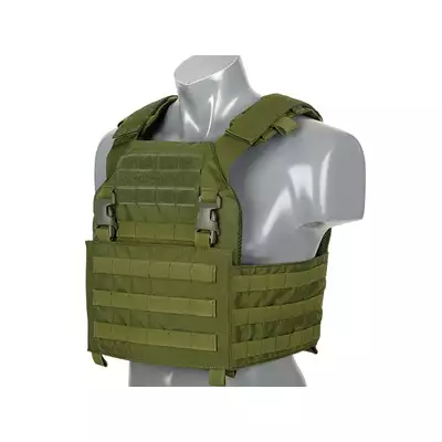 [Zestaw] Buckle Up Assault Plate Carrier Cummerbund - Olive [8FIELDS PREMIUM] + Buckle Up potrójna ładownica na magazynki AK47/AKM - Olive + Szturmowy panel na plecy Mod.2 - Olive [8FIELDS PREMIUM]