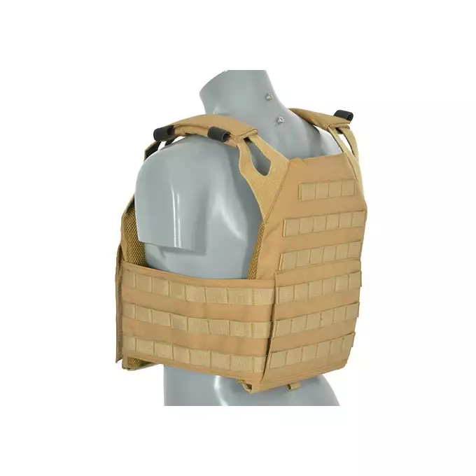 [Zestaw] Jump Plate Carrier Cummerbund - Coyote [8FIELDS] + SZTURMOWY PANEL NA PLECY MOD.3 -TAN [8FIELDS] + Ładownica Under Zip Pouch do kamizelek - TAN [8FIELDS]