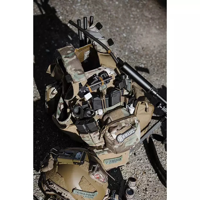 [Zestaw] Jump Plate Carrier Cummerbund - Multicamo [8FIELDS] + SZTURMOWY PANEL NA PLECY MOD.3 -  Multicamo [8FIELDS] + Ładownica Under Zip Pouch do kamizelek - Multicamo [8FIELDS]