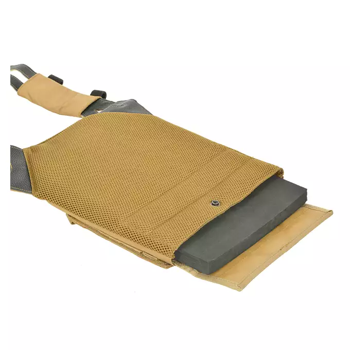 [Zestaw] Jump Plate Carrier Cummerbund - Coyote [8FIELDS] + SZTURMOWY PANEL NA PLECY MOD.3 -TAN [8FIELDS] + Ładownica Under Zip Pouch do kamizelek - TAN [8FIELDS]