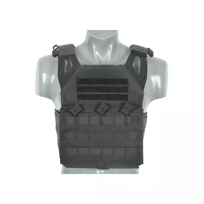 [Zestaw] Jump Plate Carrier Cummerbund - Black [8FIELDS] + SZTURMOWY PANEL NA PLECY MOD.3 - Black [8FIELDS] + Ładownica Under Zip Pouch do kamizelek - Black [8FIELDS]