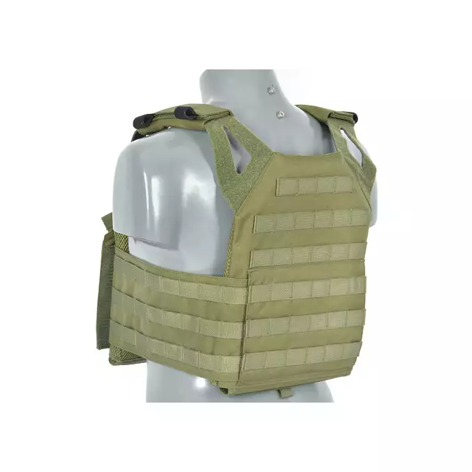 [Zestaw] Jump Plate Carrier Cummerbund - Olive [8FIELDS] + SZTURMOWY PANEL NA PLECY MOD.3 - Olive [8FIELDS] + Ładownica Under Zip Pouch do kamizelek - OD [8FIELDS]