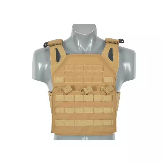 [Zestaw] Jump Plate Carrier Cummerbund - Coyote [8FIELDS] + SZTURMOWY PANEL NA PLECY MOD.3 -TAN [8FIELDS] + Ładownica Under Zip Pouch do kamizelek - TAN [8FIELDS]