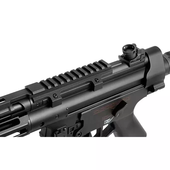 [Zestaw] CM.041G Upgraded Version [CYMA] + Tłumik podświetlający kulki z efektem płomienia Flare M [Eshooter]