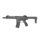 [Zestaw] Karabinek ASG M904G Falcon 3.0 ETU - Black [Double Eagle] + Tłumik podświetlający kulki z efektem płomienia Flare M [Eshooter]