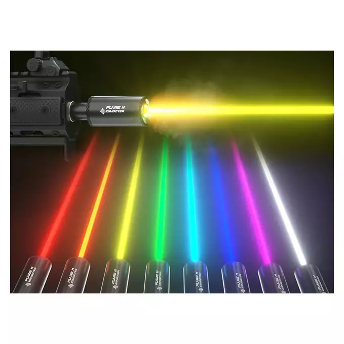 [Zestaw] Replika karabinka M920A Aeroknox AX//15 ETU Wireless [DE] + Tłumik podświetlający kulki z efektem płomienia Flare M [Eshooter]