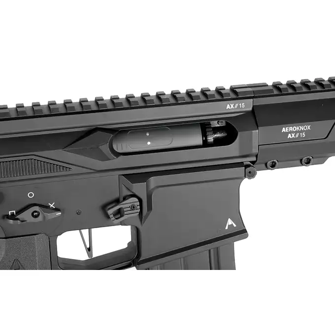 [Zestaw] Replika karabinka M920A Aeroknox AX//15 ETU Wireless [DE] + Tłumik podświetlający kulki z efektem płomienia Flare M [Eshooter]