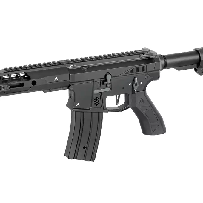 [Zestaw] Replika karabinka M920A Aeroknox AX//15 ETU Wireless [DE] + Tłumik podświetlający kulki z efektem płomienia Flare M [Eshooter]