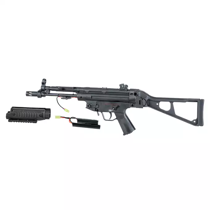 [Zestaw] CM.041 BLUE Edition [CYMA] + Łoże MLOCK do MP5 [CYMA] + Przedłużona górna szyna montażowa do MP5 [CYMA]
