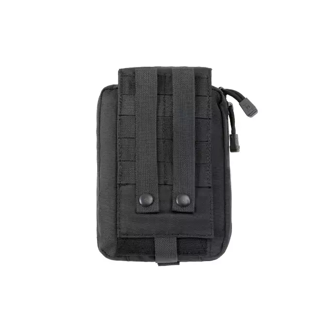 [Zestaw] Modularny Chest Rig Buckle Up - Black [8FIELDS] + Buckle Up potrójna ładownica na magazynki SR25/AR-10/M14/SCAR-H - BK + Ładownica sanitariusza - Black [8FIELDS]