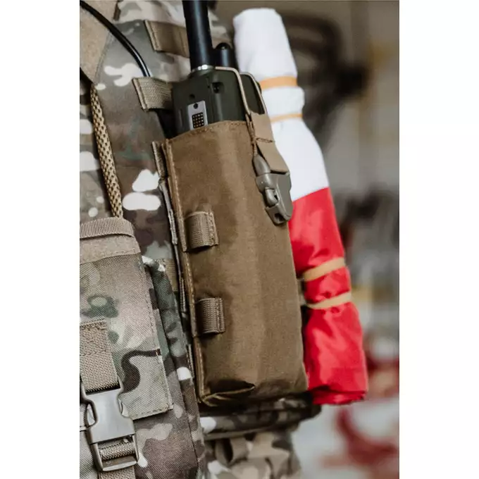 [Zestaw] Modularny Chest Rig Buckle Up - Coyote [8FIELDS] + Buckle Up potrójna ładownica na magazynki SR25/AR-10/M14/SCAR-H - CT + Ładownica sanitariusza - Coyote [8FIELDS] + Ładownica na radio PRC148/152 - Coyote [8FIELDS]