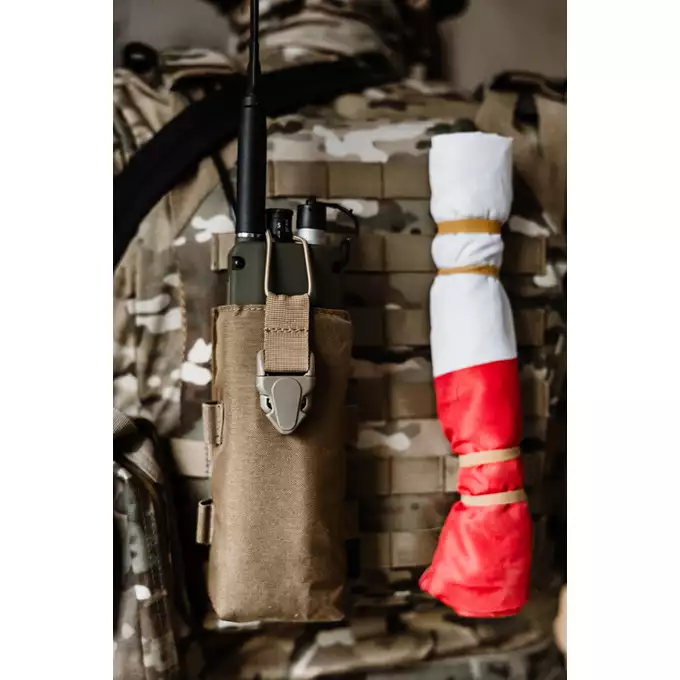 [Zestaw] Modularny Chest Rig Buckle Up - Coyote [8FIELDS] + Buckle Up potrójna ładownica na magazynki SR25/AR-10/M14/SCAR-H - CT + Ładownica sanitariusza - Coyote [8FIELDS] + Ładownica na radio PRC148/152 - Coyote [8FIELDS]