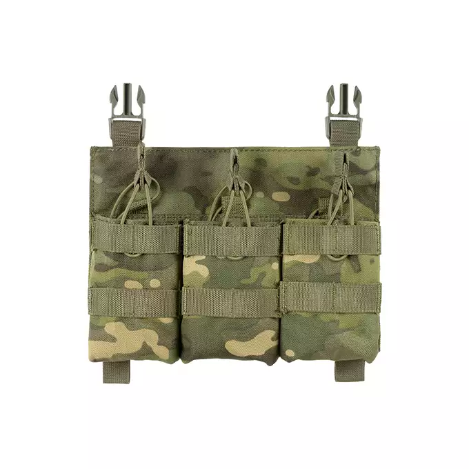 [Zestaw] Modularny Chest Rig Buckle Up - MT [8FIELDS] + Buckle Up potrójna ładownica na magazynki SR25/AR-10/M14/SCAR-H - MT + Ładownica na radio PRC148/152 - MT [8FIELDS]