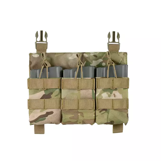 [Zestaw] Modularny Chest Rig Buckle Up - Multicamo [8FIELDS] + Buckle Up potrójna ładownica na magazynki SR25/AR-10/M14/SCAR-H - MC + Ładownica sanitariusza - Multicamo [8FIELDS] + Ładownica na radio PRC148/152 - Multicamo [8FIELDS]