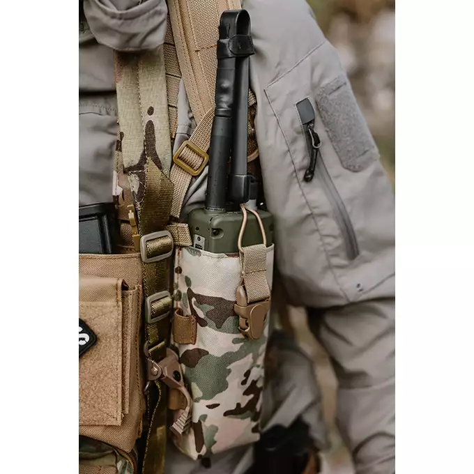 [Zestaw] Modularny Chest Rig Buckle Up - Multicamo [8FIELDS] + Buckle Up potrójna ładownica na magazynki SR25/AR-10/M14/SCAR-H - MC + Ładownica sanitariusza - Multicamo [8FIELDS] + Ładownica na radio PRC148/152 - Multicamo [8FIELDS]