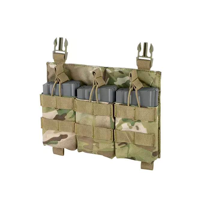 [Zestaw] Modularny Chest Rig Buckle Up - Multicamo [8FIELDS] + Buckle Up potrójna ładownica na magazynki SR25/AR-10/M14/SCAR-H - MC + Ładownica sanitariusza - Multicamo [8FIELDS] + Ładownica na radio PRC148/152 - Multicamo [8FIELDS]