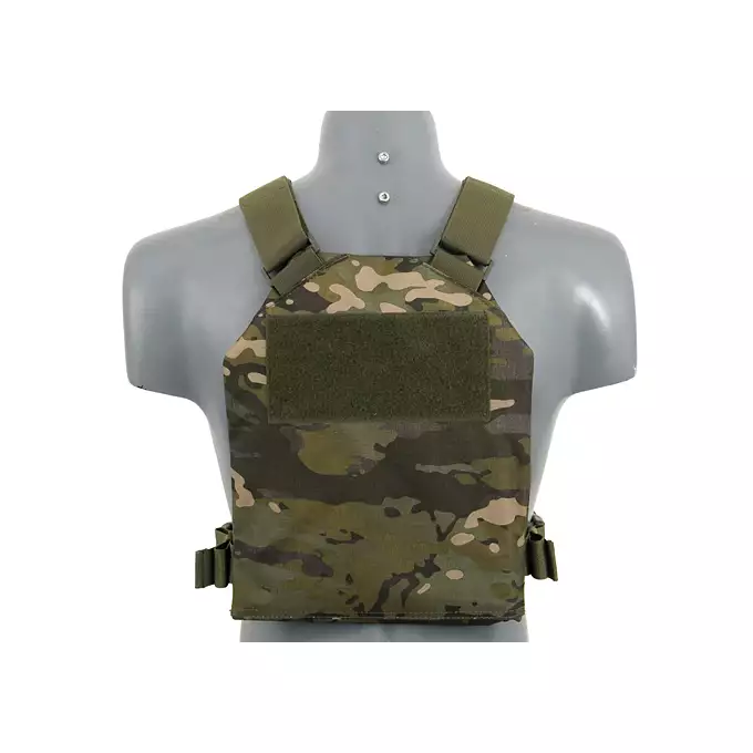 [Zestaw] Prosty Plate Carrier z atrapami miękkich wkładów balistycznych - MT [8FIELDS] + MOLLE kangurowy panel przedni - MT [8FIELDS]