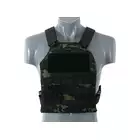 [Zestaw] Prosty Plate Carrier z atrapami miękkich wkładów balistycznych - MB + MOLLE kangurowy panel przedni - MB [8FIELDS]