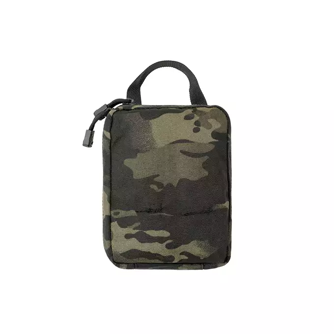 [Zestaw] Modularny Chest Rig Buckle Up - Black [8FIELDS] + Buckle Up potrójna ładownica na magazynki SR25/AR-10/M14/SCAR-H - BK + Ładownica sanitariusza - Black [8FIELDS]