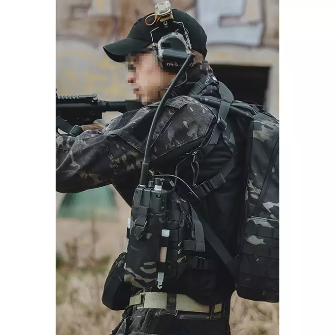 [Zestaw] Modularny Chest Rig Buckle Up - MB [8FIELDS] + Buckle Up potrójna ładownica na magazynki SR25/AR-10/M14/SCAR-H - MB + Ładownica na radio PRC148/152 - MB [8FIELDS]